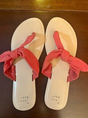 Casual Red Knot Tie Women's Sandals